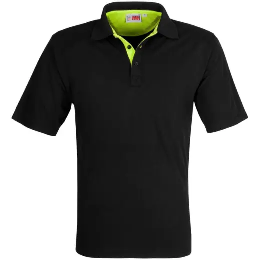 Mens Solo Golf Shirt Lime